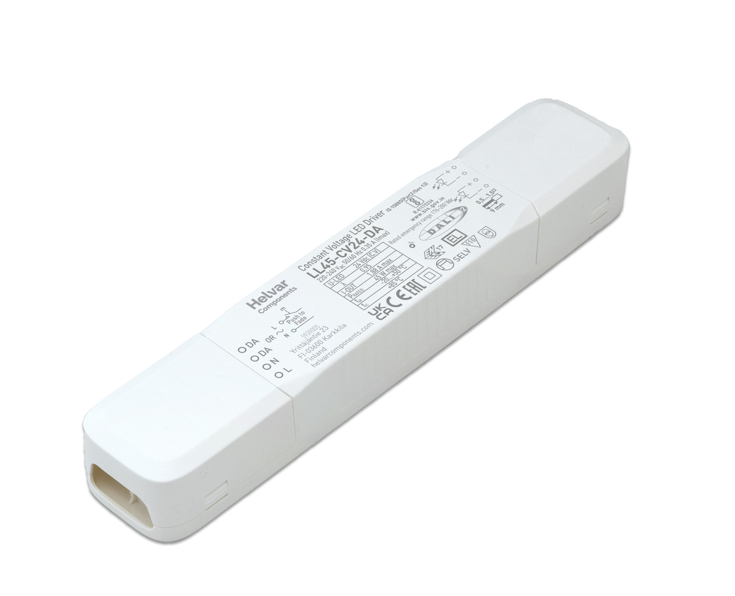 Helvar LED-Treiber LL45-CV24-DA  - 5939005