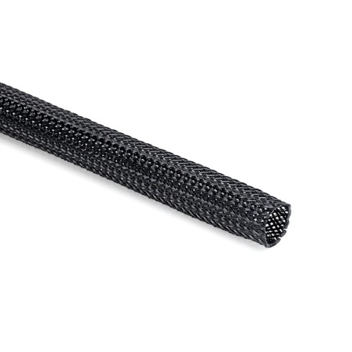 HellermannTyton Polyester Geflechtschlauch HEGP15-PET-BK-C4 - 170-11500