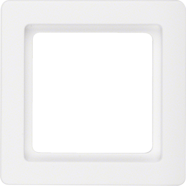 Berker Rahmen polarweiss, samt 1-fach 10116089