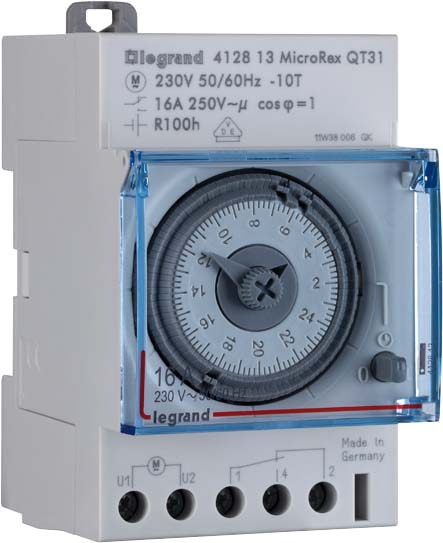 Legrand Tagesschaltuhr quarz 230V 50-60Hz 412813