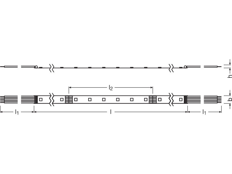 Ledvance LED-Strip PERFORMANCE-1000 RGBW -1000/RGBW/840/5 - 4058075436282