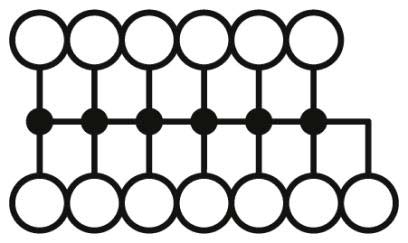 Phoenix Contact Verteilerblock PTFIX 6/12X2,5 BU