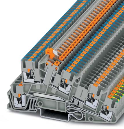 Phoenix Contact Inst.schutzleiterklemme 0,14-4qmm PTI 2,5-PE/L/NTB - 3213955