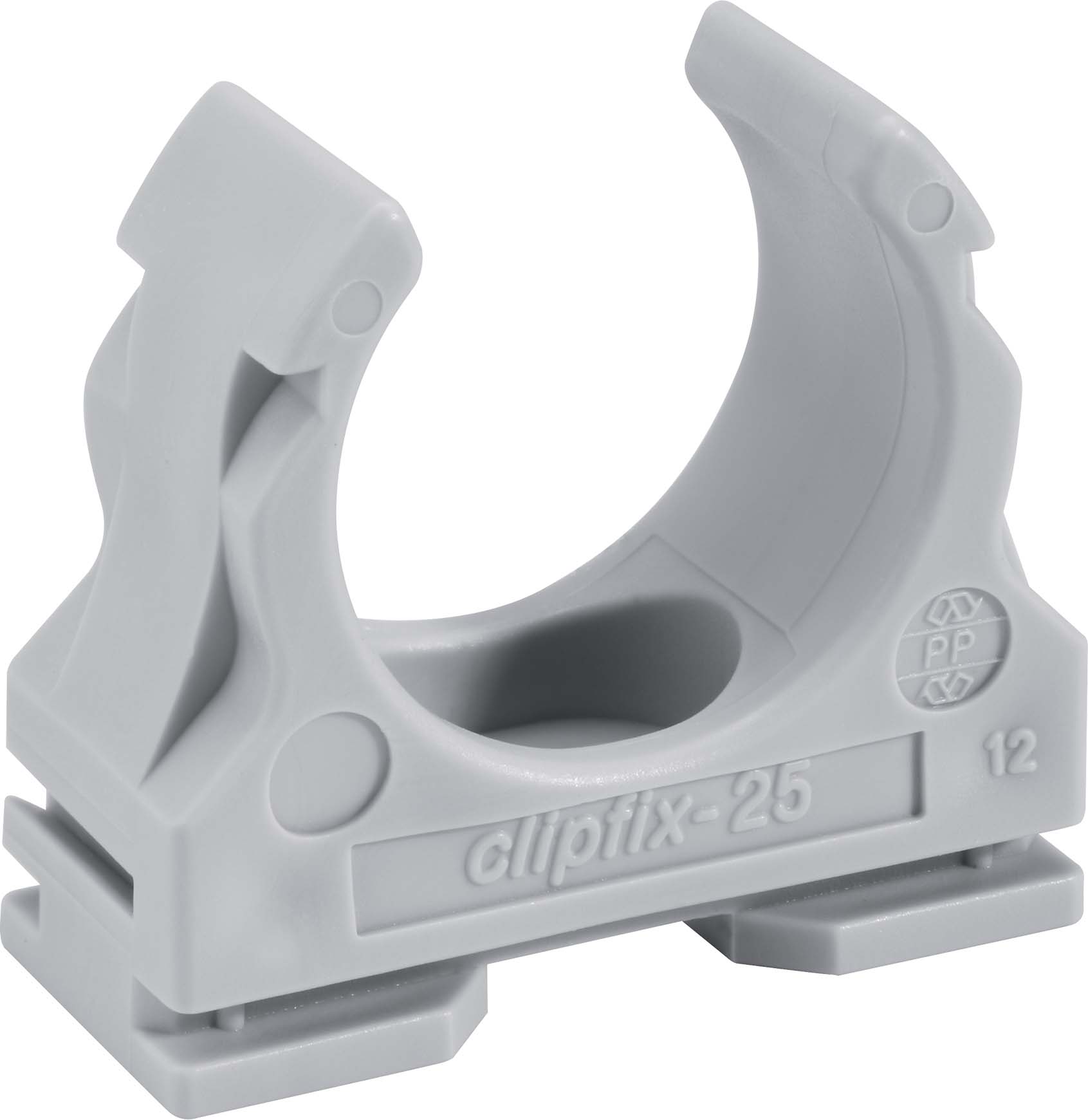 Fränkische Kunststoff-Klemmschelle gr, f.alle Wellrohre clipfix 40 - 22370040 Fränkische Kunststoff-Klemmschelle gr, f.alle Wellrohre clipfix 40 - 22370040