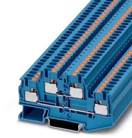 Phoenix Contact Doppelstockklemme 0,2-6qmm,blau PTTB 4 BU - 3211793