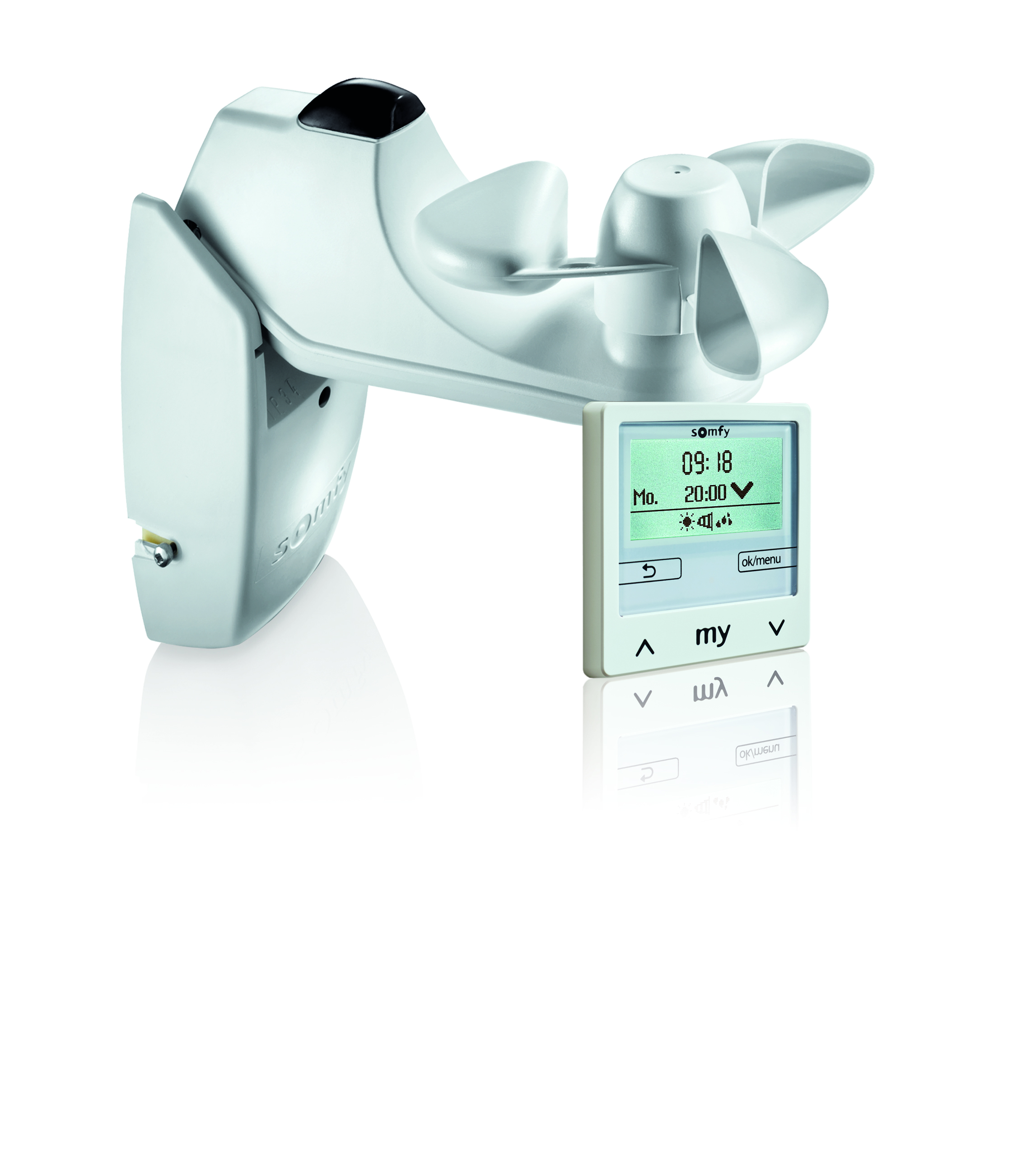 Somfy Soliris Smoove Kit IB+ PWh +W/S-Sensor o.Rahmen 1818319