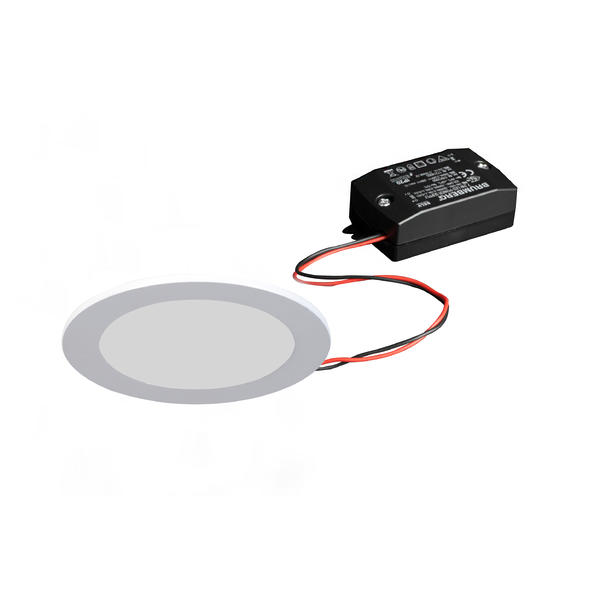 Brumberg recessed LED downlightset, switchable, white, round - 38370073