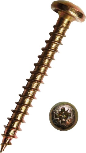 Dresselhaus JD-79 Spanplattenschraube n-Head-Z 3,5x20 g.ve 1135/021/50 - 1135/021/50 3,5x20