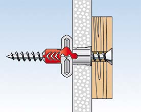 Fischer Deutschl. Dübel DUOPOWER 6x50 538240