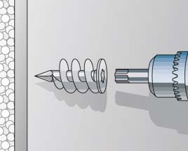 Fischer Deutschl. Dämmstoffdübel f.6mm Schrauben FID 90 - 510971