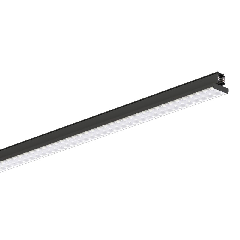 DOTLUX LED light insert LINEAtrack 1500mm 39-63W 4000K black 90 degrees - 5871-040090