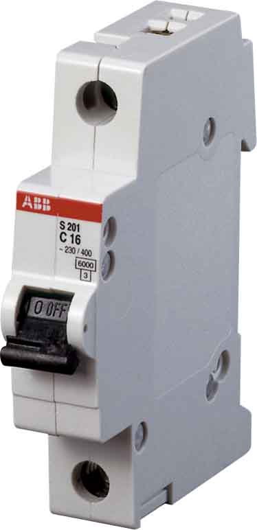 ABB Stotz S&J Sicherungsautomat 6kA 20A C 1p S201-C20 - 2CDS251001R0204