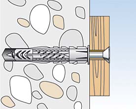 Fischer Deutschl. Universaldübel UX 6 - 62754