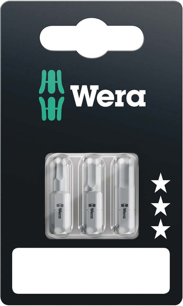 Wera Werk Innensechskant-Bit-Set 4/5/6x25mm 073344