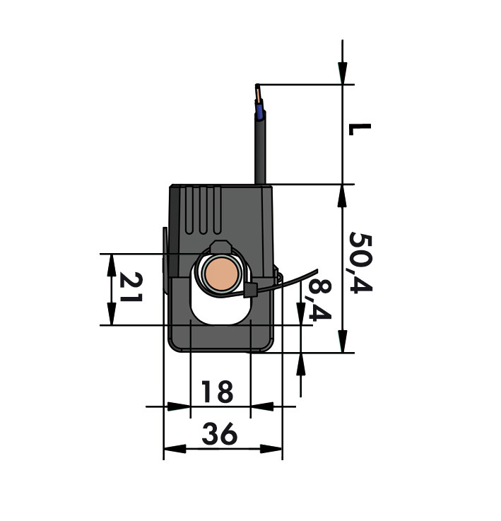 WAGO GmbH & Co. KG Kabelumbau-Stromwandler 125A/1A 0,2VA Kl.3 855-3001/125-003