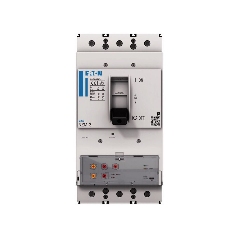 Eaton Leistungsschalter NZM3 PXR20 630A, 4p NZMN3-4-VX630-AVE