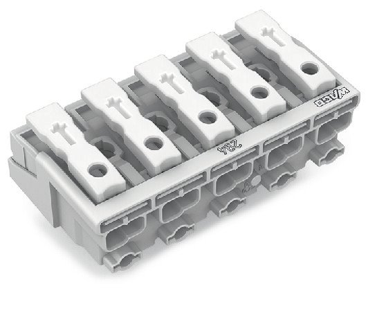 WAGO 5P-lighting connector without PE contact 2.5 mm² - 294-5005