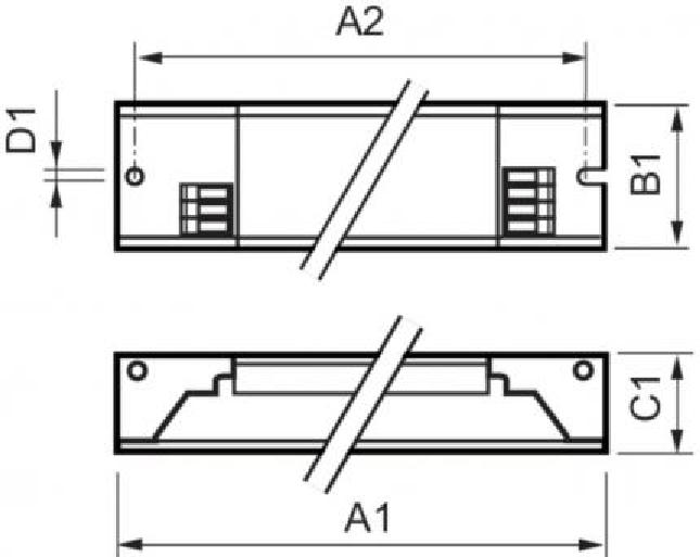 Philips / Signify electronic ballast FL-ECG HF-P 154/155 TL5 HO PL-L III IDC - 913713028266