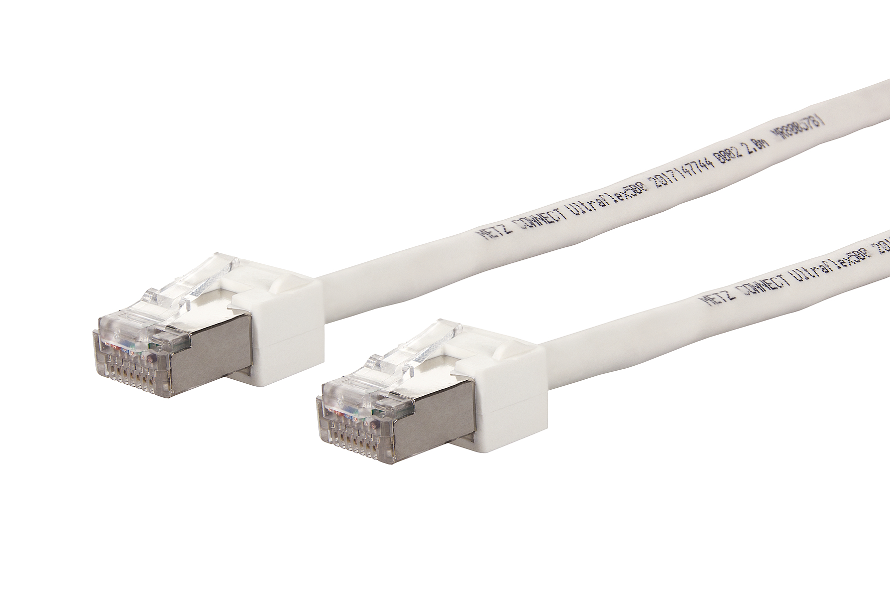 Metz Connect Ultrafl.PK VoIP 5m C6A26 2RJ45 ws 13084U5088-E