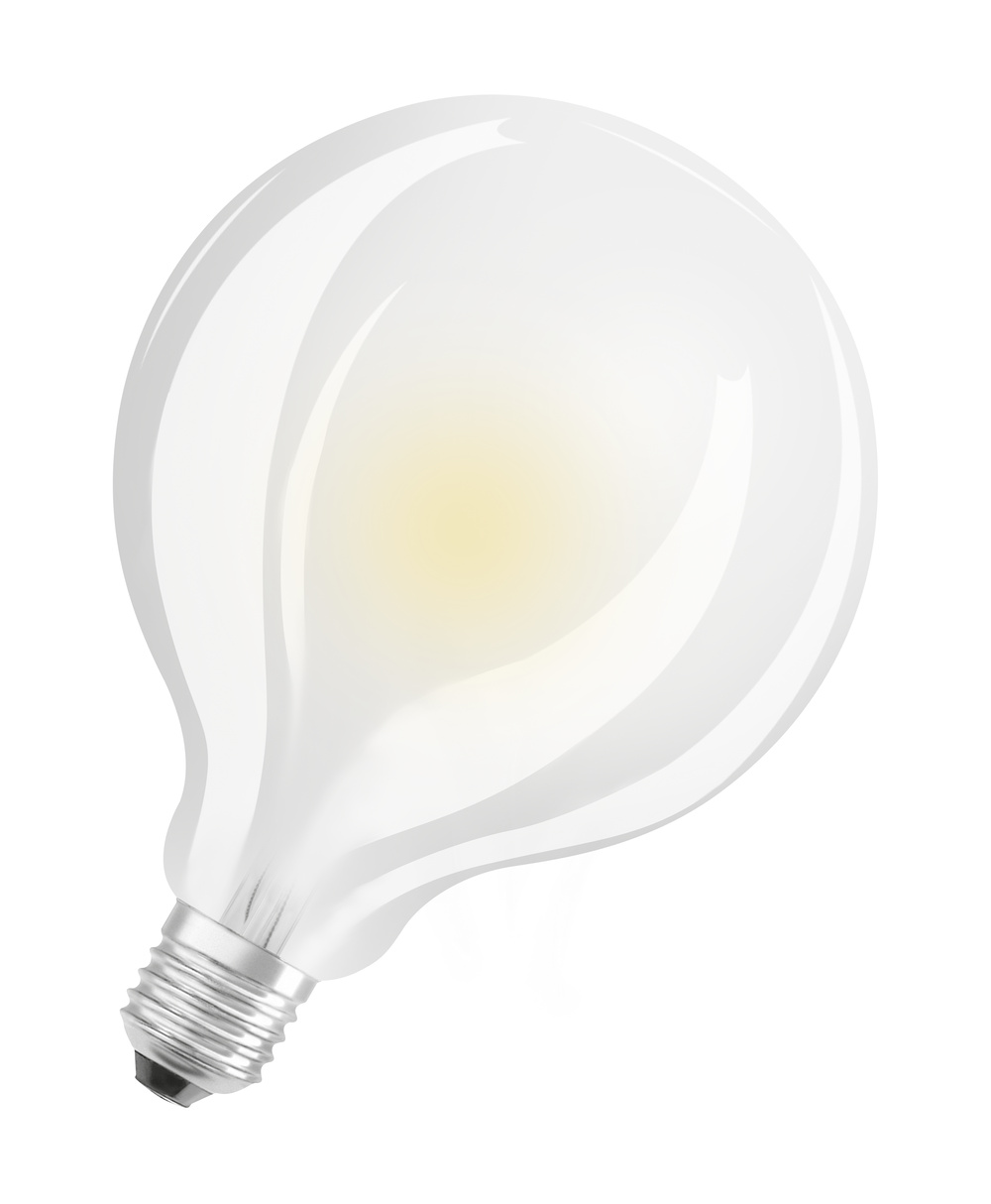 Ledvance LED-Leuchtmittel LED CLASSIC GLOBE P 6.5W 827 FIL FR E27 – 4099854062384 – Ersatz für 60 W - 4099854062384