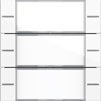Gira Wippenset 3-fach BSF Tastsensor Reinweiß 577303 - 577303