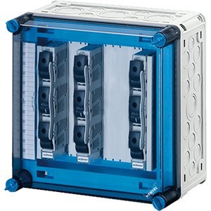 Hensel Sicherungsgehäuse 3x3x63A D02 400A 5p. Mi 3267 - 20001278