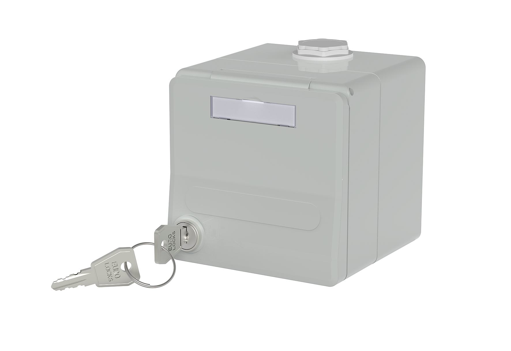 Metz Connect IP44 Modul-AP-Geh. grau für Keystone 1309470003KI