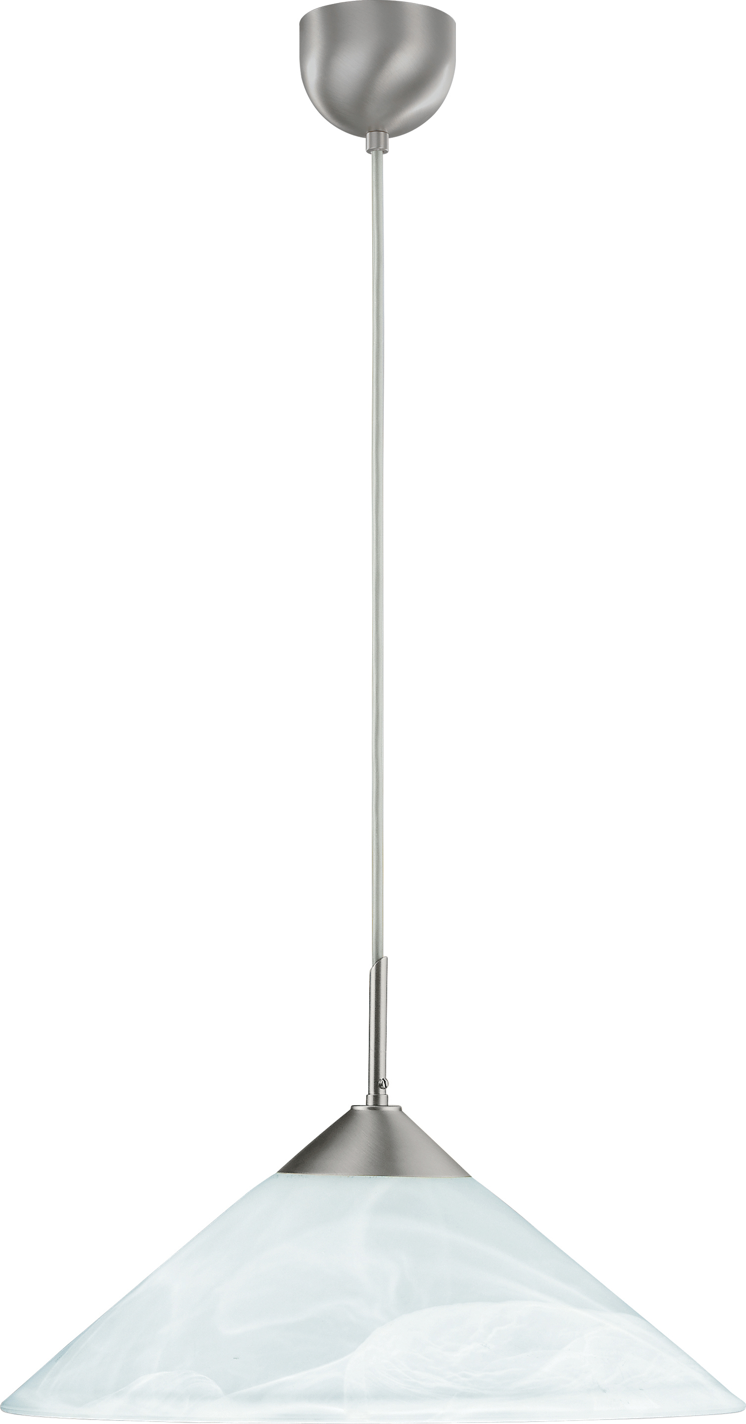 Hufnagel Pendelleuchte Platin, Alabaster ws 613115