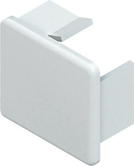 HKL Endstück rws 30x30 RAL9010 E3030.3
