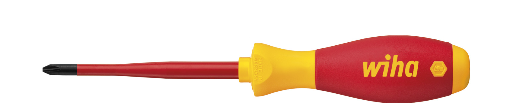 Wiha Schraubendreher SoftFinish electr.sFix PH1x80 32111080