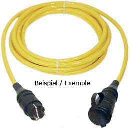 Gifas Electric Verlängerungsleitung 10m 230V 111/211/10/4315GG/K