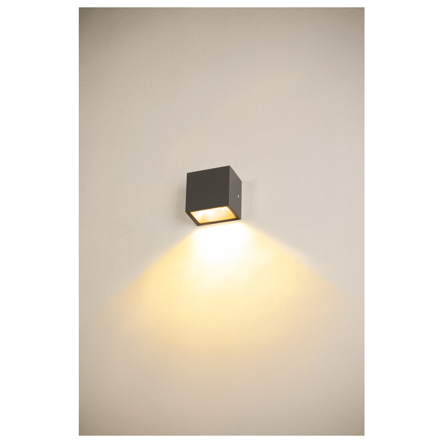 SLV SITRA S, LED Outdoor Wandaufbauleuchte, anthrazit, CCT switch 3000/4000K - 1005148