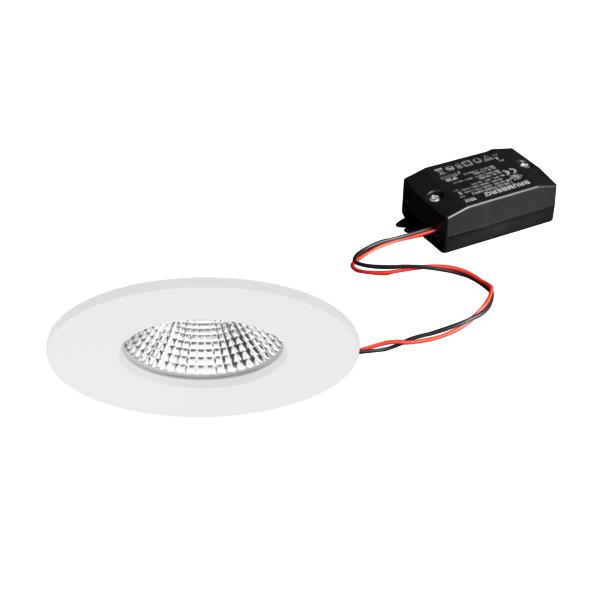 Brumberg recessed LED downlightset, IP65, switchable - 38480173