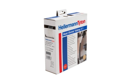 HellermannTyton Schrumpfschlauch HIS-3-18/6-POX-CL - 308-31803