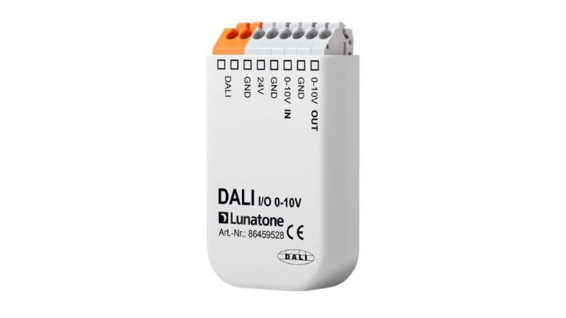 Lunatone Light Management DALI Control Module DALI I/O 0-10V