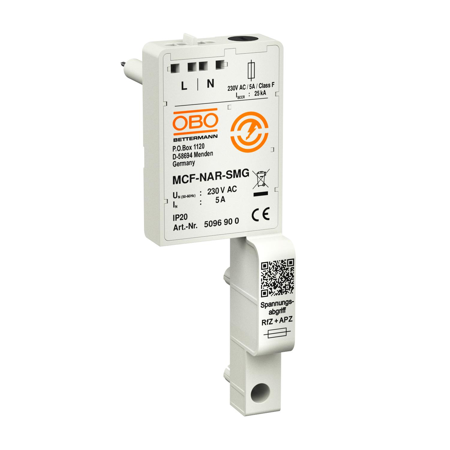 OBO Bettermann Vertr Adapter f.Spannungsabgriff für MCF-NAR Serie MCF-NAR-SMG