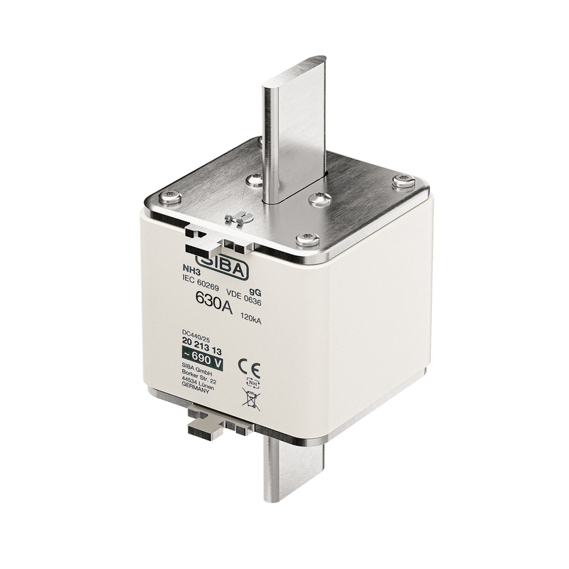 Siba NH-Sicherungseinsatz 200A/690V NH3/2 2021313.200 - 2021313200