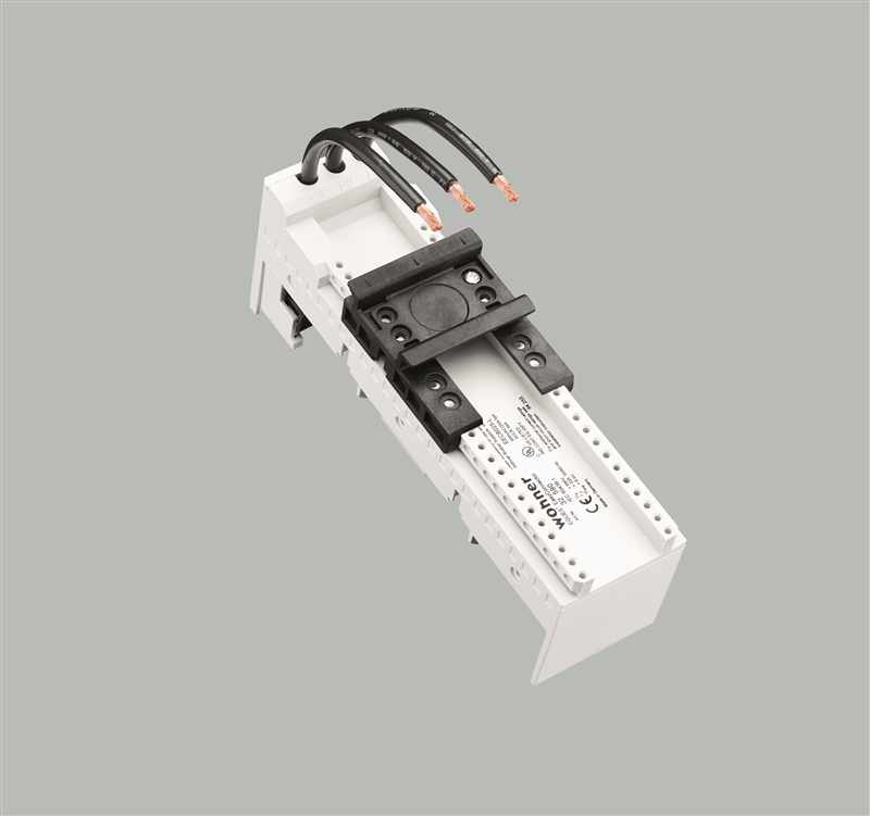 Wöhner Adapter 32A EEC 1 Tragschiene 32590