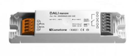 Dali Input Module Lunatone Switch Actuator Module DALI RM16 HS WE Ceiling insert
