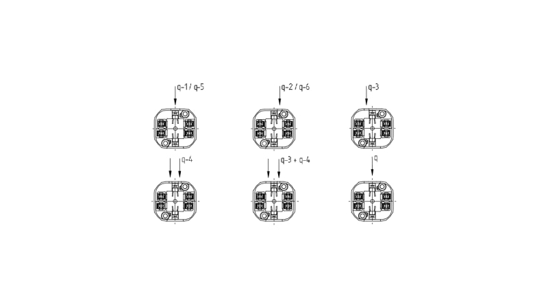 BJB Lampenfassung G24/GX24 für CFL/TC-DEL, TC-TEL 26.745.1961.50