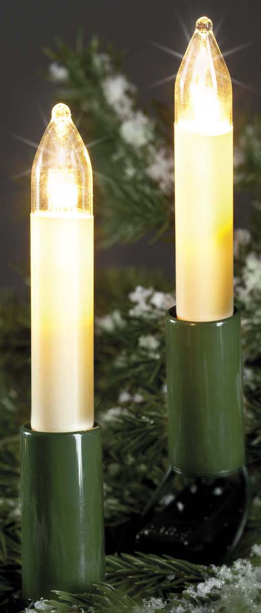 Hellum LED-Schaftkerzenkette 15er warm-weiß 801545 günstig online kaufen