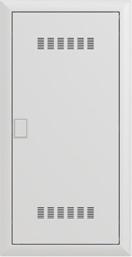 Striebel&John Mediaverteiler 4-reihig m.PatchPanel+Tür UK648MV