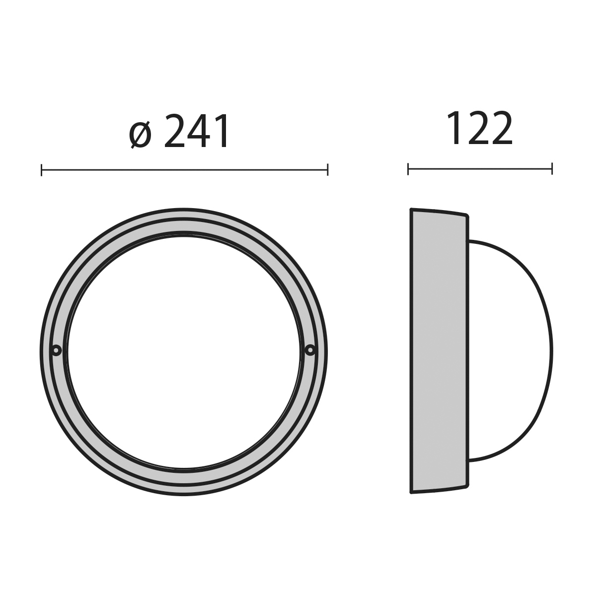 Performance in Light LED-Wand-u.Deckenleuchte 3000K 303478