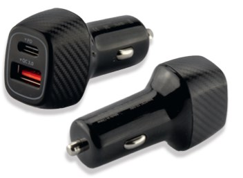 E+P Elektrik KFZ-Adapter 12-24V,2xUSB PS 38