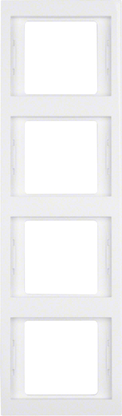 Berker Rahmen 4f. pws senkrecht 13437009 günstig online kaufen