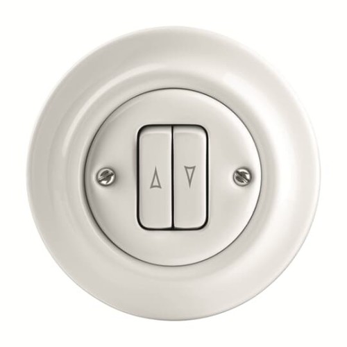 Busch-Jaeger Jalousietaster Einsatz Porzellan 2022/4 UJ-64 - 2CKA001413A1089