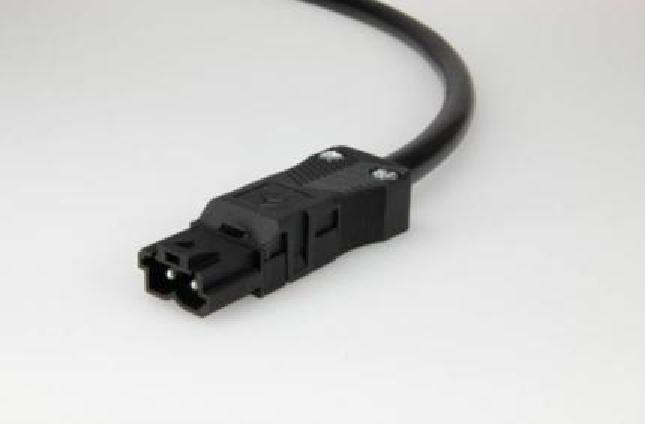 Adels Contact Connection cable plug 1m AC 164 ALSS/215 100 black