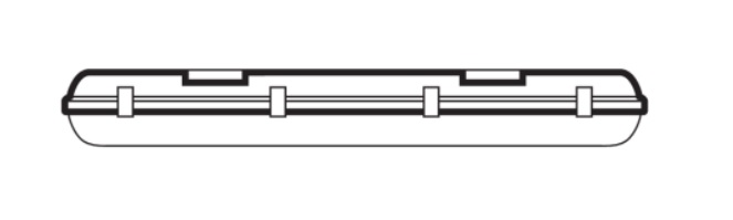 Trilux Wanne Oleveon 118 PC Ersatz - 5320100