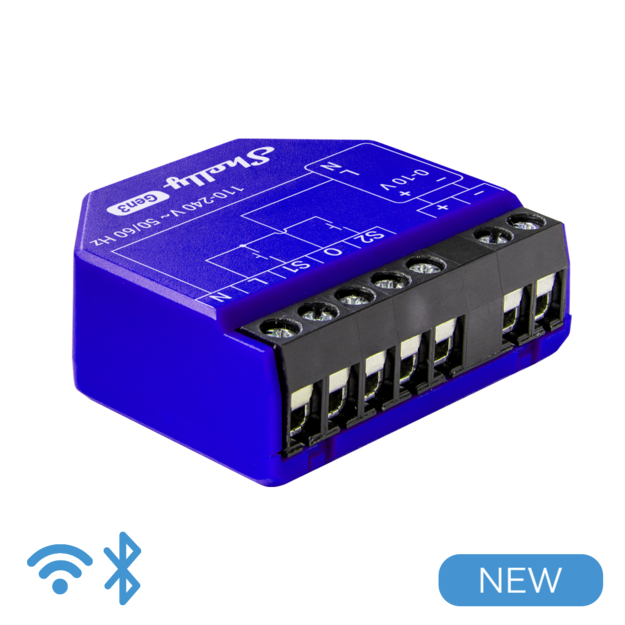 Shelly Unterputz Dimmer 0-10V oder 1-10V PM Gen3 