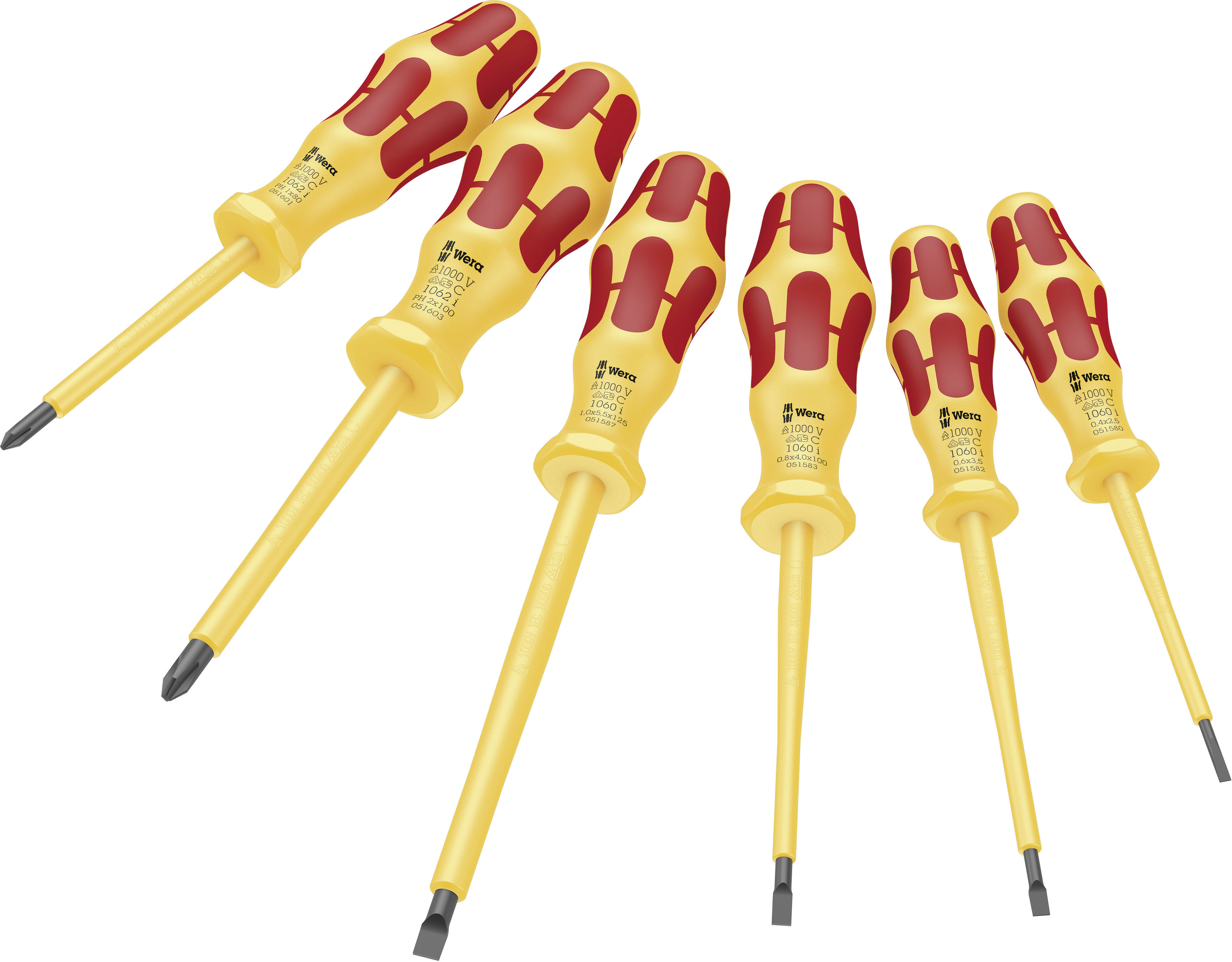 Wera Werk VDE Schraubendrehersatz 6-tlg. 05051575001